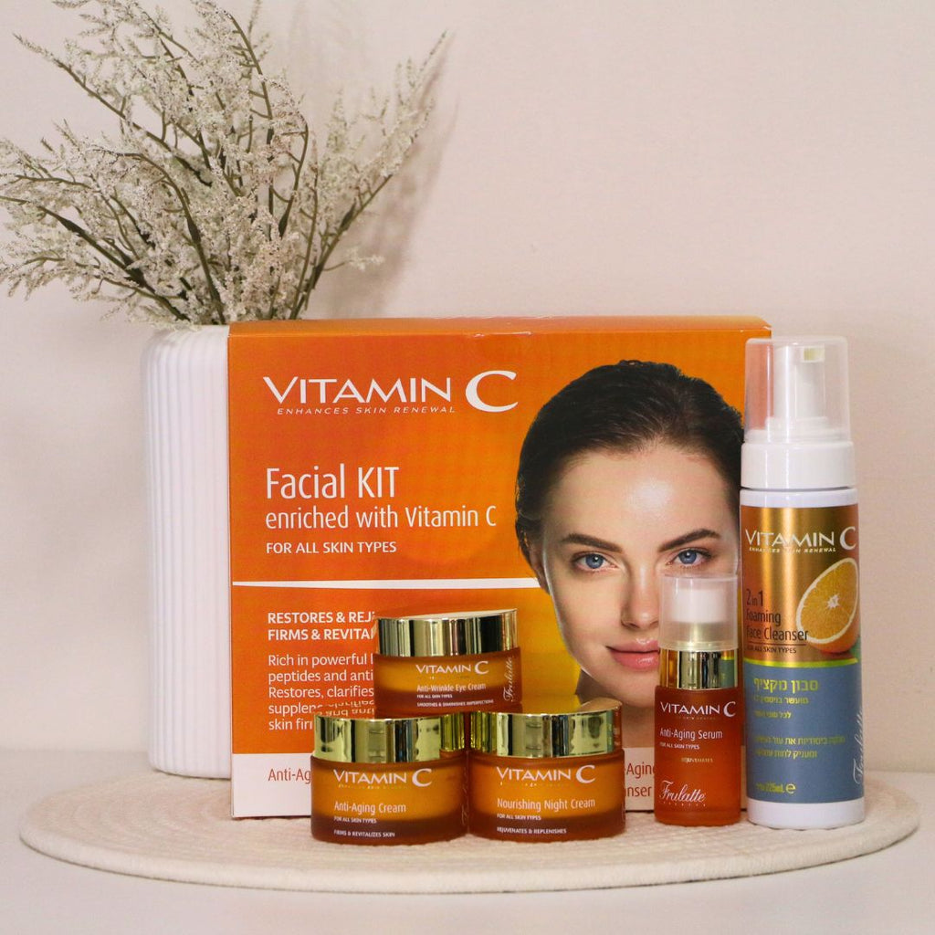 Facial Kit Enriched with Vitamin C - Frulatte